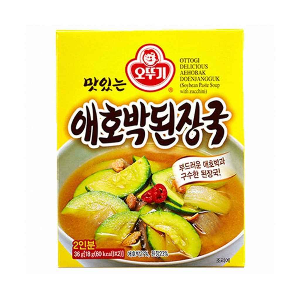 Ottogi Soybean Paste Soup With Zucchini 36g